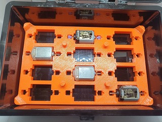 モーターを実際に入れてみる